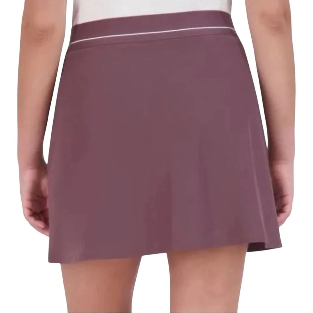 Soybu Size XXL Skort Purple Skirt Inner-Shorts Pockets Elastic Waist Stretch.New